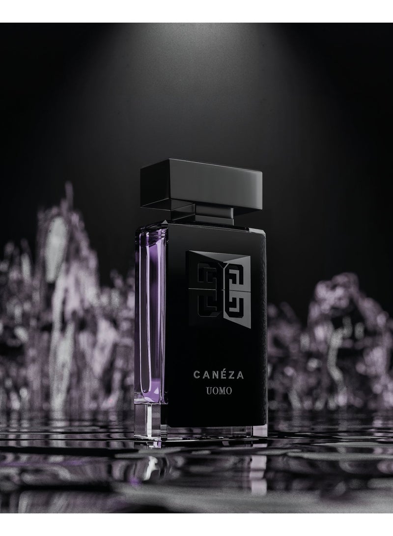 Canéza The Modern Man Duo – UOMO (Citrus, Spicy Musk, Woods) + Gold Intense (Saffron, Amber, Woods) 100ML Each | Long-Lasting EDP - Image 3